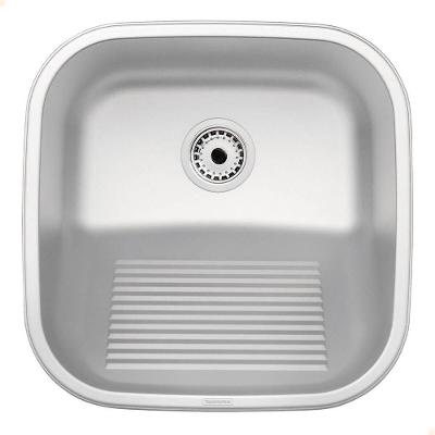 Tanque De Encaixe Tramontina Hera 23 Litros Aço Inox Acetinado 40x40 Cm 94403107