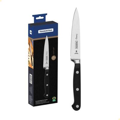 Faca Para Tornear Tramontina Century Lâmina Em Inox Cabo Policarbonato E Fibra De Vidro 3 24010104
