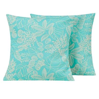 Almofada Decorativa Atualle Gorgurão Com Refil 53% Algodão 47% Poliéster - Azul Claro