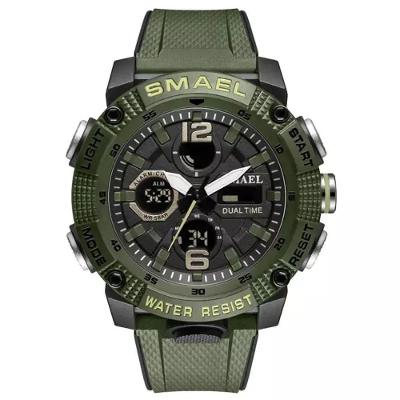 Relógio Esportivo Smael 8930 Analógico-digital á Prova D´ água Verde