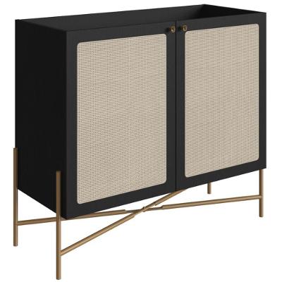 Bar Com Pés Metálicos Oslo - Nero