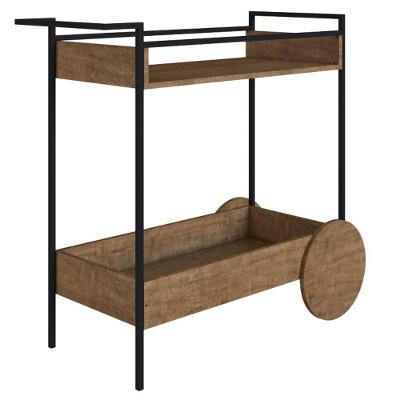 Bar Industrial Estrutura Preta - Vermont