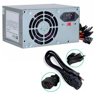 Fonte K-mex Px-300cng, 200w, Bivolt Manual, Silenciosa, C- Cabo De Energia