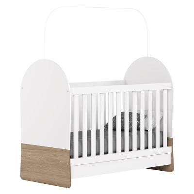 Berço Americano Mini Cama Magia Branco-jequitibá - Móveis Henn