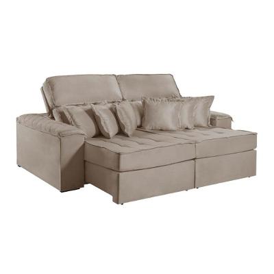 Sofa Martins M-188 02 Md.1.00 Com Almofadas - V-211 Bege