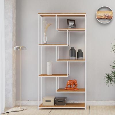 Estante Brooklyn Alta Industrial 7 Prateleiras MDP BP Estrutura Aço Pintura Epóxi