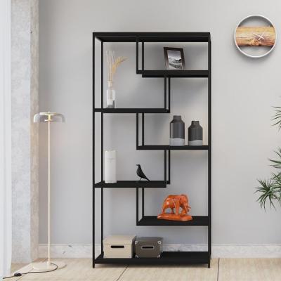 Estante Brooklyn Alta Industrial 7 Prateleiras MDP Fosco Estrutura em Aço