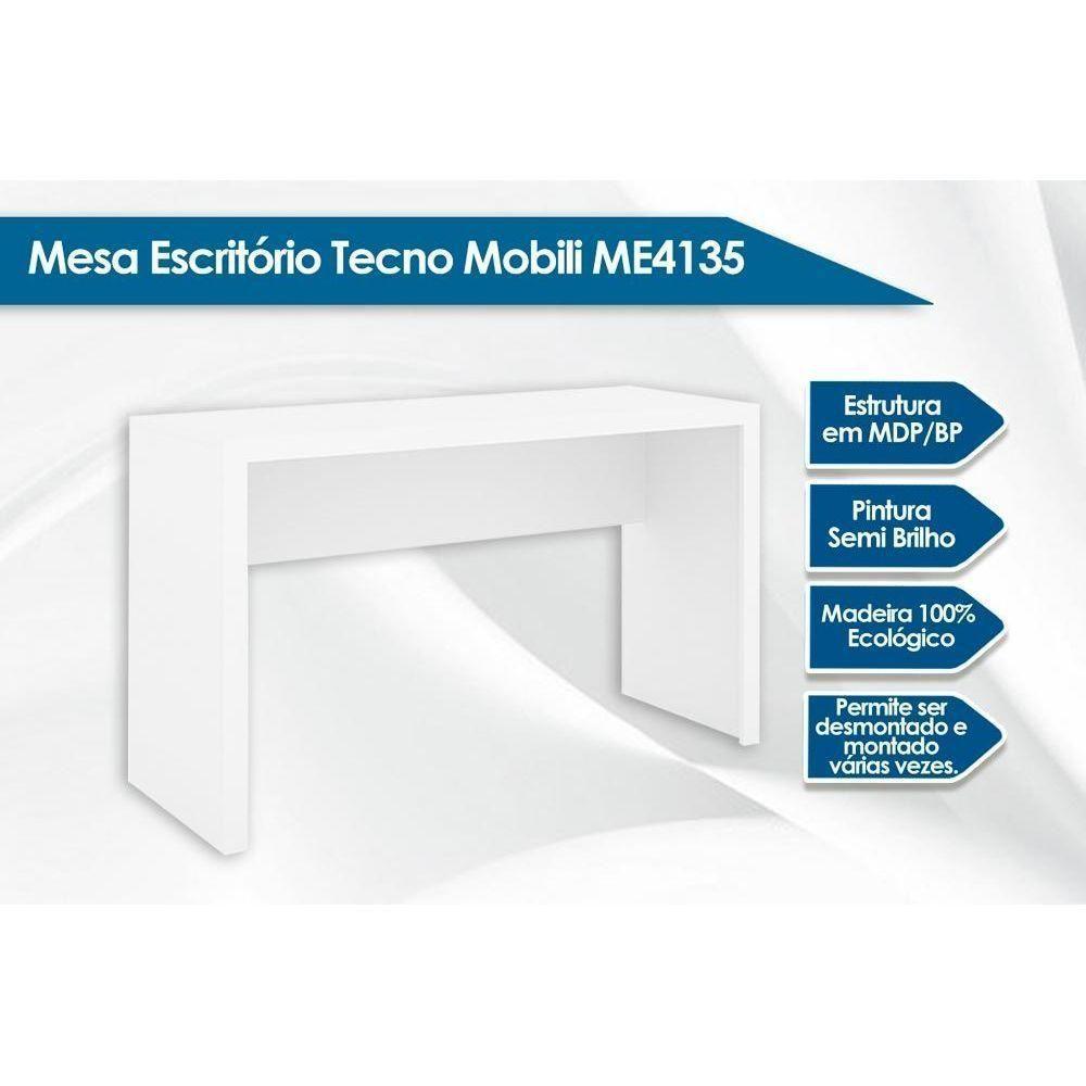 Mesa De Computador Me4135 Branco - Tecno Mobili - 3