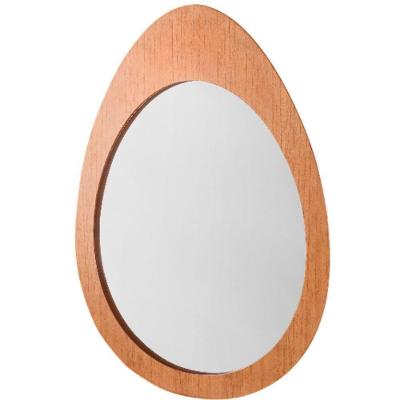 Espelho Decorativo Lume Castanho 60 Cm