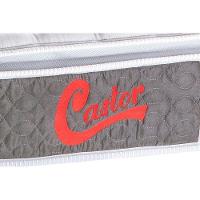 Cama Box Baú King: Colchão Molas Ensacadas Castor+Base Black(193X203) - 7