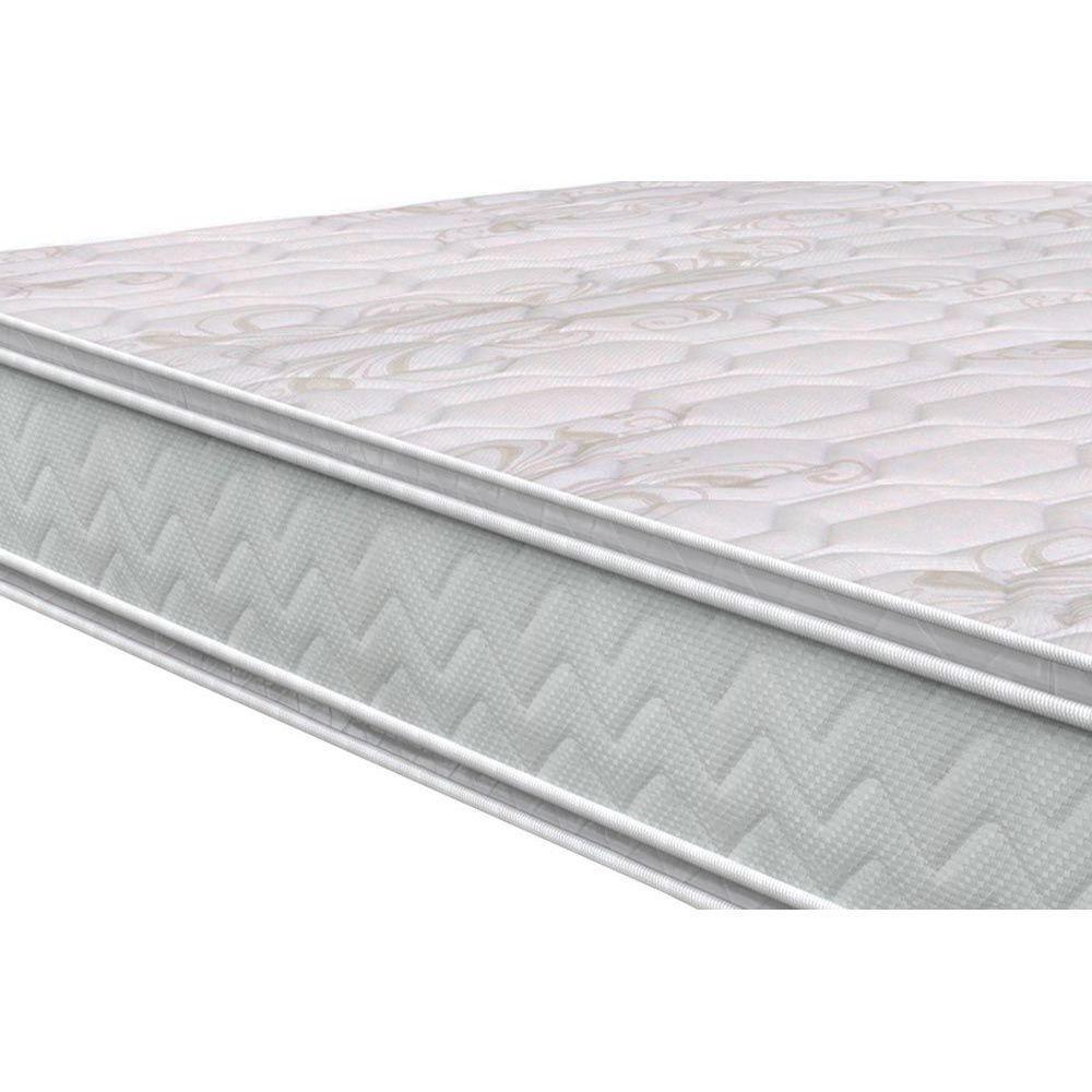 Cama Box Casal: Colchão Molas Ensacadas Orthoflex MasterPocket Starflex Dream New + Base CRC Courano White(138x188) - 2