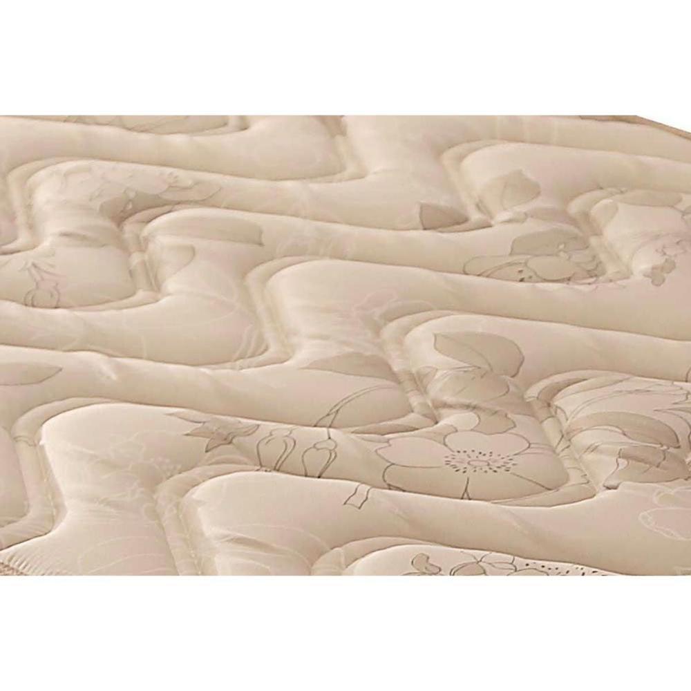 Cama Box Casal: Colchão Espuma D33 Paropas Pasquale + Base CRC Suede Clean(138x188) - 5