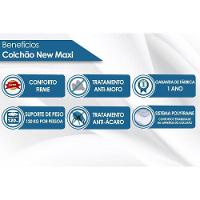 Cama Box Solteiro: Colchão Molas Ensacadas Luckspuma MasterPocket New Maxi + Base CRC Suede Gray(88x188) - 3