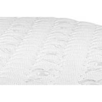 Cama Box Solteiro: Colchão Espuma D33 Castor Black e White Double Face + Base CRC Courano White(88x188) - 2