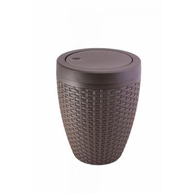 Cesto Rattan 7,5 Litros Marrom - Aquaplas