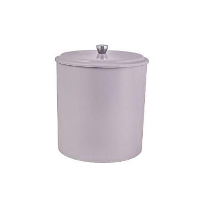 Lixeira Pop 5 Litros Cinza Aquaplas