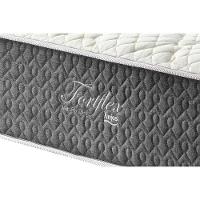 Cama Box Baú King: Colchão Molas Ensacadas Anjos MasterPocket Fort Flex + Base CRC Suede Cinza(193x203) - 2