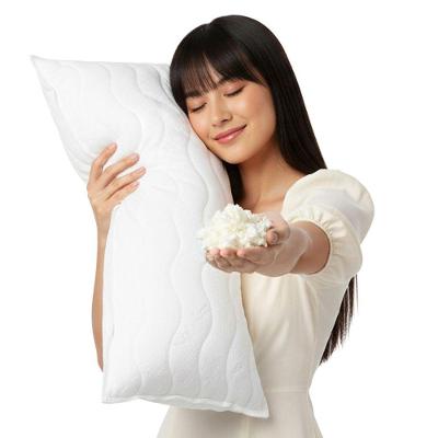 Travesseiro Basic Flocos - Latex Em Flocos Perfil Baixo 40x60x13cm