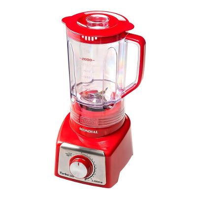 Liquidificador Turbo Inox Red L-1000 Ri 127v-vermelho/inox