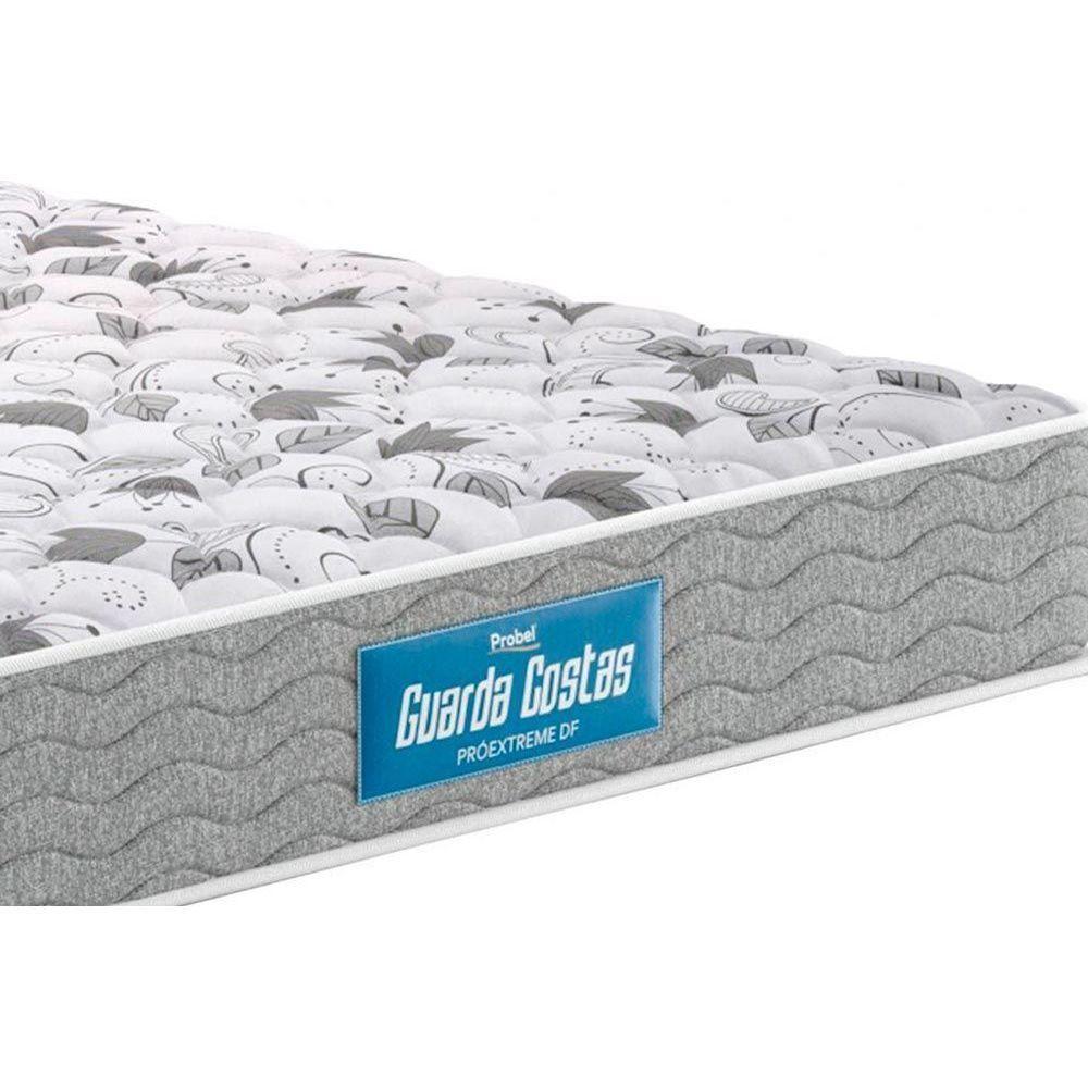 Cama Box Queen: Colchão Espuma Probel D45/EP Guarda Costas Próextreme + Base CRC Suede Gray(158x198) - 4