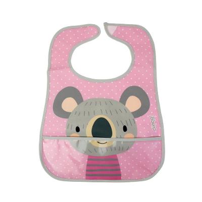 Babador Impermeável Coala Com Coletor E Velcro - Clingo