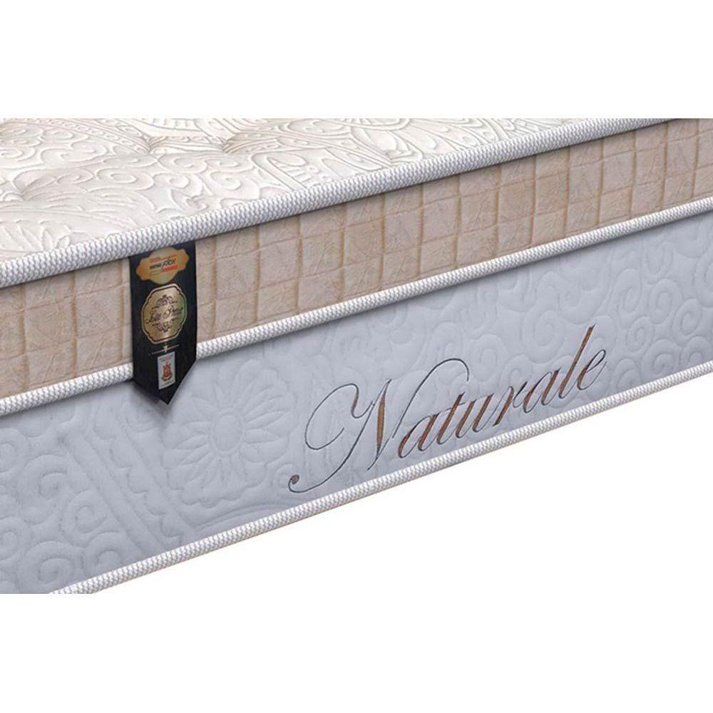 Cama Box King: Colchão Molas Ensacadas Orthoflex MasterPocket Naturale + Base CRC Suede Clean(193x203) - 3