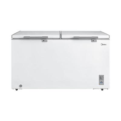 Freezer Horizontal 2 Portas 418L Inverter Branco Midea MDRC564FZD013 Bivolt