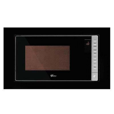 Micro-Ondas de Embutir Fischer Fit Line 25L com Função Descongelar Painel Digital Preto 220V
