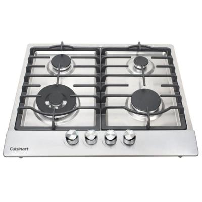 Cooktop a Gás Cuisinart 4093180001 4 Bocas Inox Embutido Acendimento Automático 220V