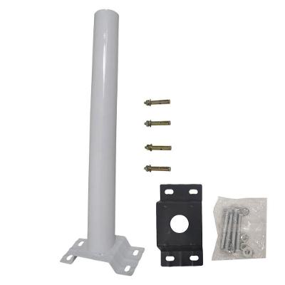 Suporte Luminaria Solar Poste Barra Aço Estrada