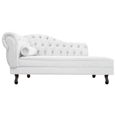 Diva Recamier Diana 185cm Lado Direito Corano Branco