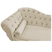 Diva Recamier Diana 160cm Lado Direito Corano Bege - 3