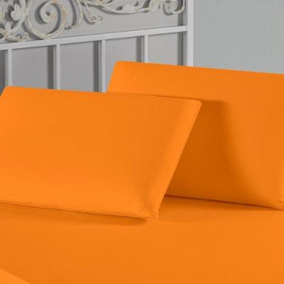 Fronha Nobre 1 Peça 50cm X 70cm Malha 100% Algodão - Laranja