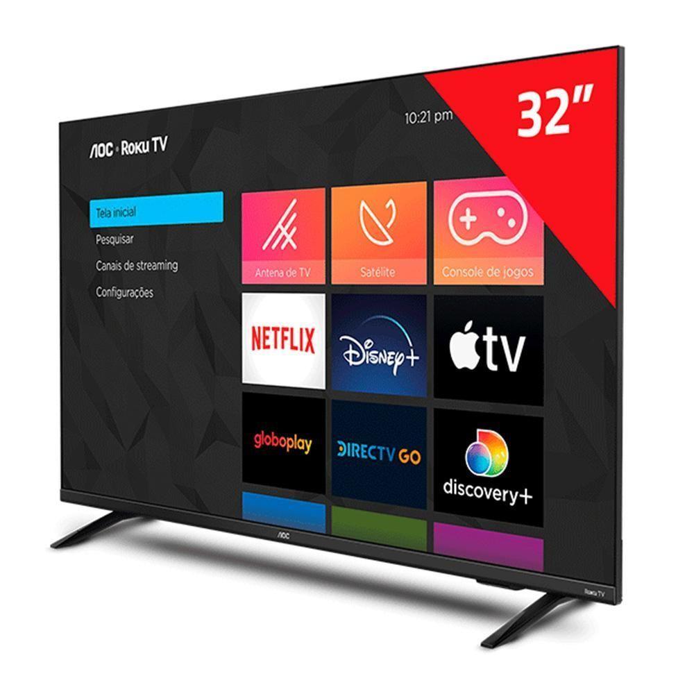Smart Tv Aoc Roku Dled 32" Hd S5135 3 Hdmi - 6