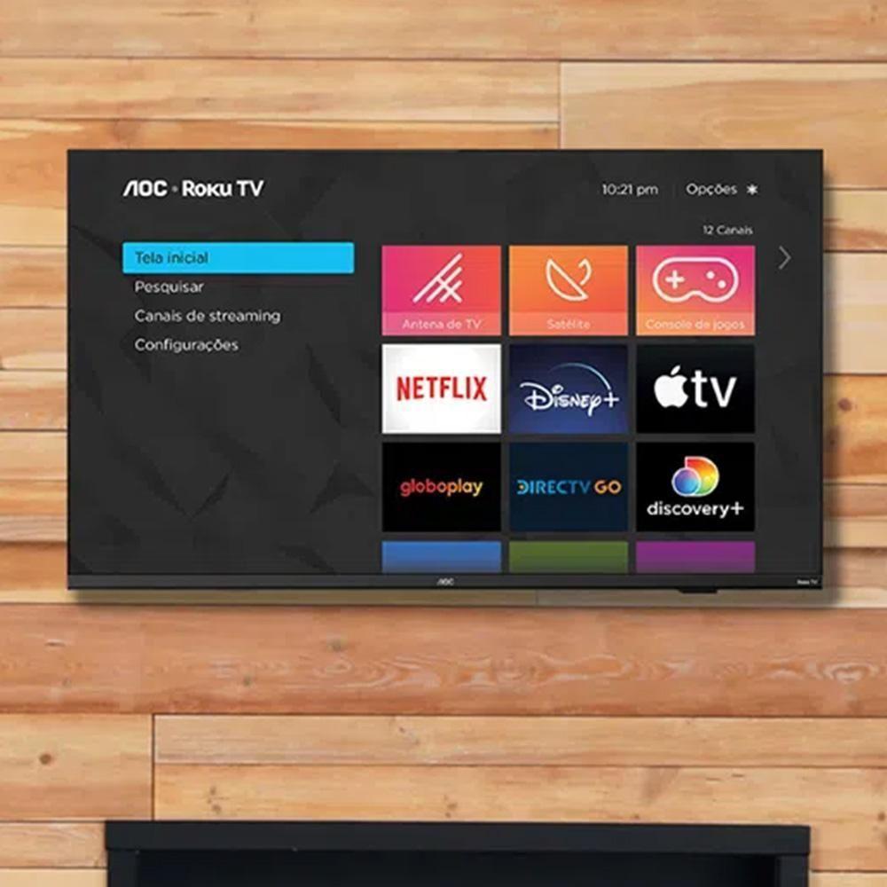 Smart Tv Aoc Roku Dled 32" Hd S5135 3 Hdmi - 7