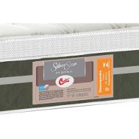 Cama Box Baú King: Colchão Molas Bonnel Castor Silver Star Air + Base Crc Courano White(193X203) - 3