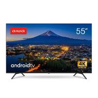 Smart TV AIWA 55” Android 4K Borda Ultrafina Dolby Vision&Atmos AWS-TV-55-BL-01-A - 1