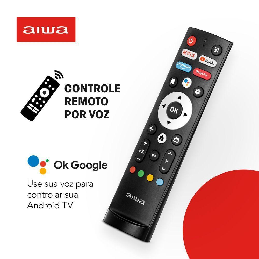 Smart TV Aiwa 50” Android 4k Comando de Voz Dolby Áudio Hdr10 AWS-TV-50-BL-02-A - 3