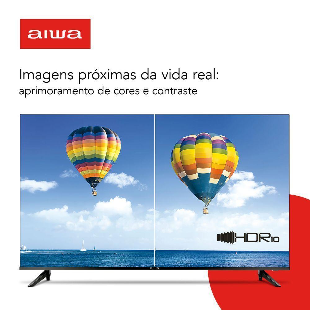 Smart TV Aiwa 50” Android 4k Comando de Voz Dolby Áudio Hdr10 AWS-TV-50-BL-02-A - 7