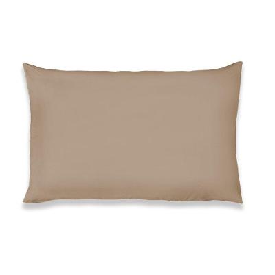 Fronha Lisa Liverpool 1 Peça Tecido Malha Fio 30/1 Penteado 100% Algodão - Bege