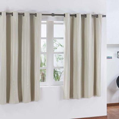 Cortina Cortaluz Em Pvc Para Varão Simples 2,80m X 1,60m 100% Policloreto De Vinila - Marfim