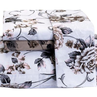 Jogo De Cama Desire Casal Queen 4 Peças Percal 200 Fios 100% Algodão - Estampa Samara