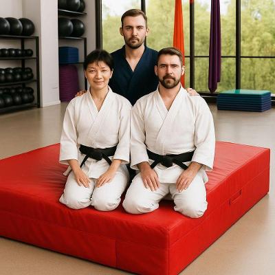 Colchão Gordo Para Atividades De Alto Impacto D33 - Central Espumas Vermelho