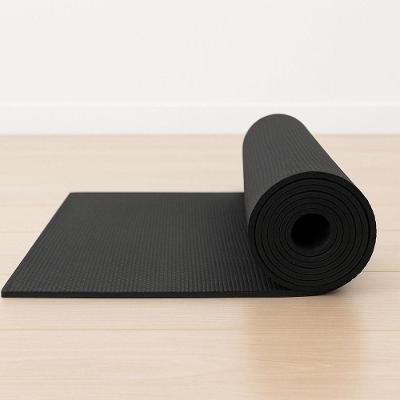 Yogakap Tapete De Yoga 1m X 60cm X 5mm – Conforto, Antiderrapante E Leve Para Yoga, Pilates E Alongamentos Preto