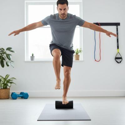 Rolinho De Academia Grande – Suporte Para Alongamento, Pilates E Fisioterapia 15x8cm E 20x10cm 20x10
