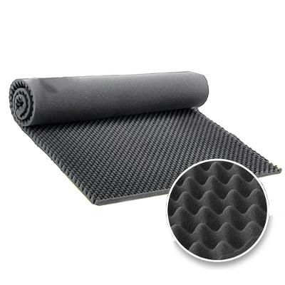 Kit 10x Placa Acústica Caixa De Ovo Antichamas – 50x50x3cm - Isolamento E Tratamento Acústico - Central Espumas