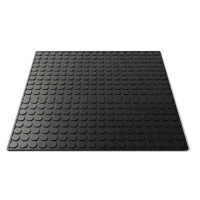 Eva Borracha Moeda 0,50x0,50 – Piso Emborrachado Antiderrapante Para Academias, Garagens E áreas Industriais