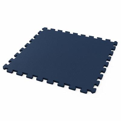 Piso Eva Tatami Central Espumas 100x100x1cm E 50x50x1cm – Antiderrapante, Alta Densidade 50x50cm Azul Marinho