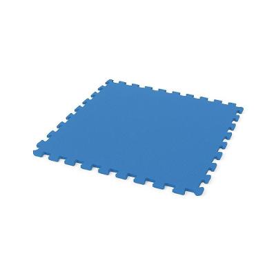 Piso Eva Tatami Central Espumas 100x100x1cm E 50x50x1cm – Antiderrapante, Alta Densidade 100x100cm Azul