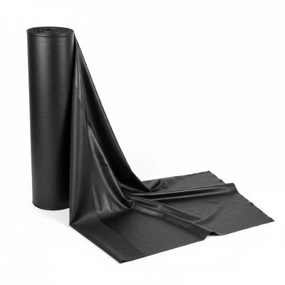 Tecido Uruguai 140cm – Courvin Sintético Vinílico Durável Para Estofados E Revestimentos Automotivos Preto